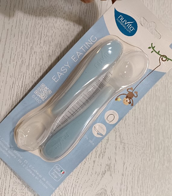 POSATE PAPPA SILICONE NUOVE!