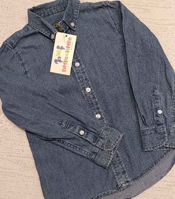 CAMICIA JEANS 4/5 ANNI