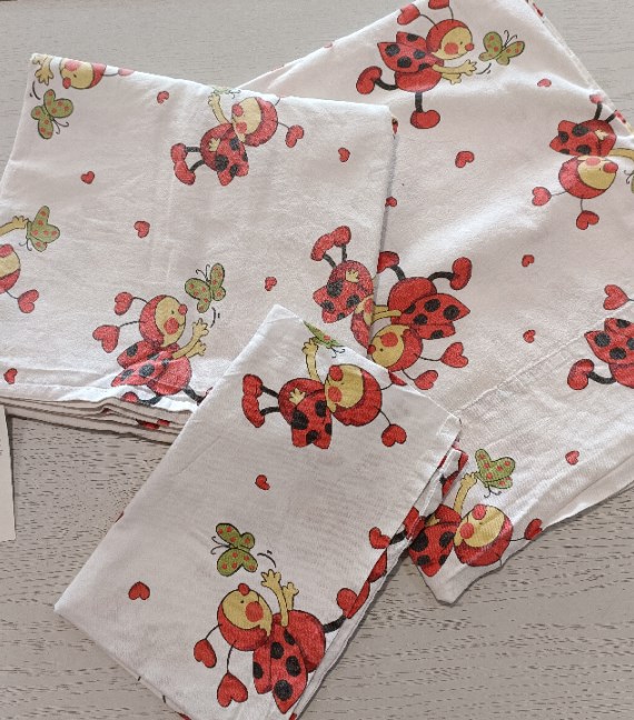 SET LENZUOLA LETTINO 3 P.ZI