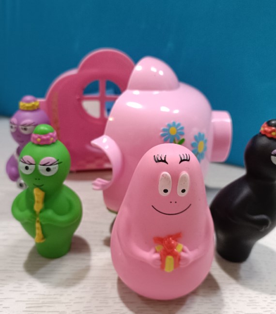 CASA DI BARBAPAPA'+4 PERSONAGGI