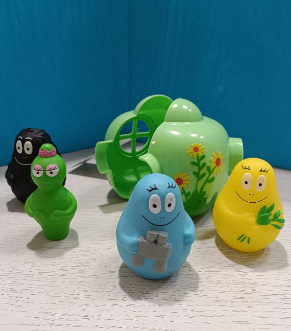 CASA DI BARBAPAPA'+4 PERSONAGGI