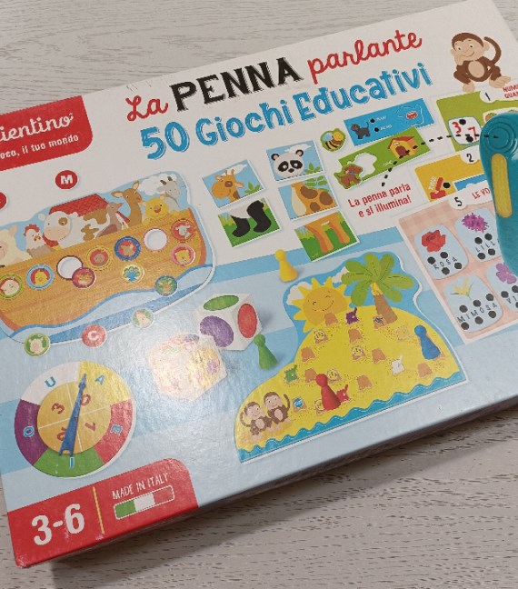 LA PENNA PARLANTE 50 GIOCHI EDUCATIVI