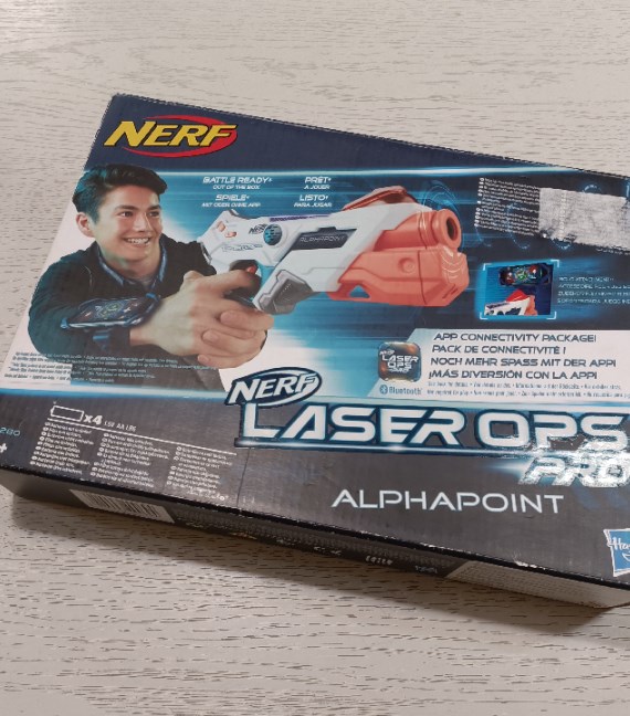 PISTOLA NERF LASER OPS