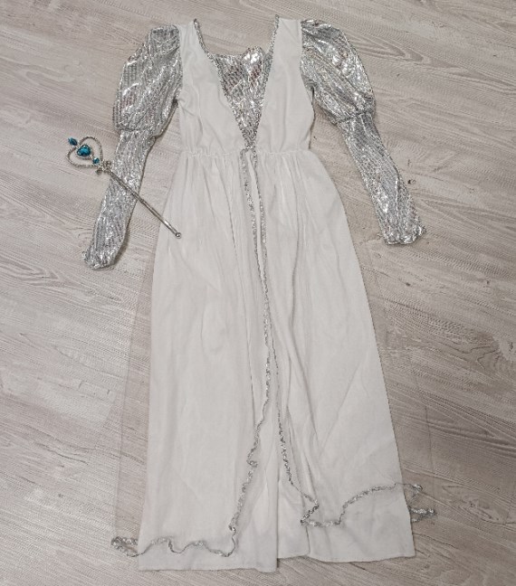 VESTITO CARNEVALE PRINCIPESSA 7/8 ANNI