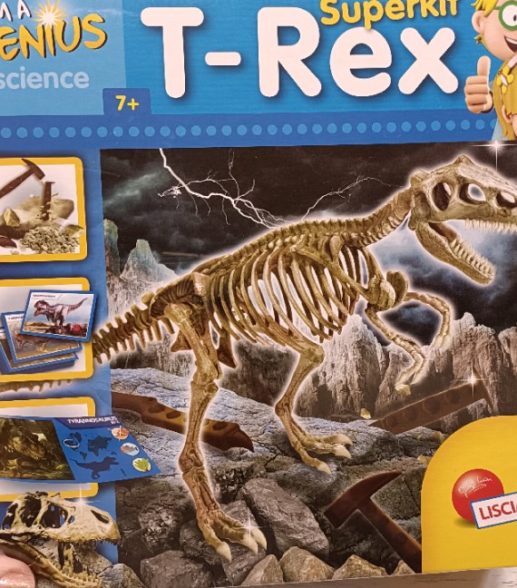 GIOCO SCATOLA T-REX NUOVO!