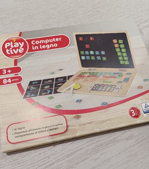 COMPUTER LEGNO NUOVO!