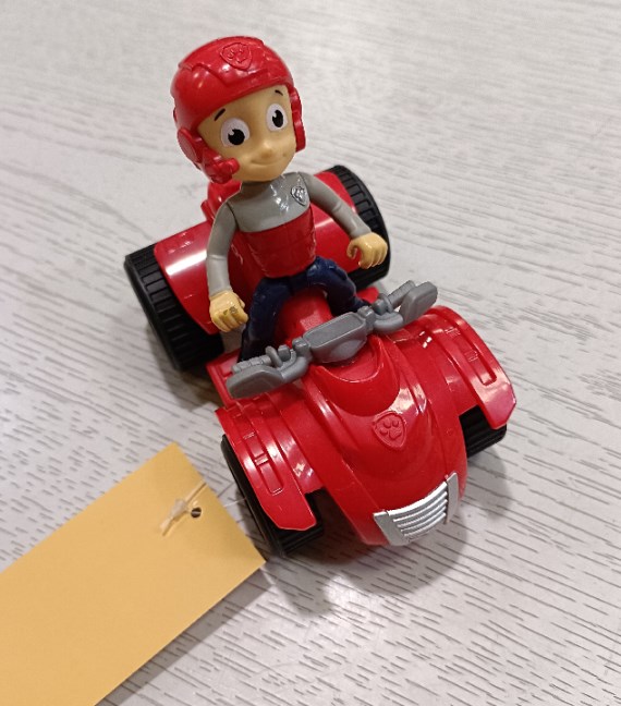 PERSONAGGIO RYDER + QUAD PAW PATROL