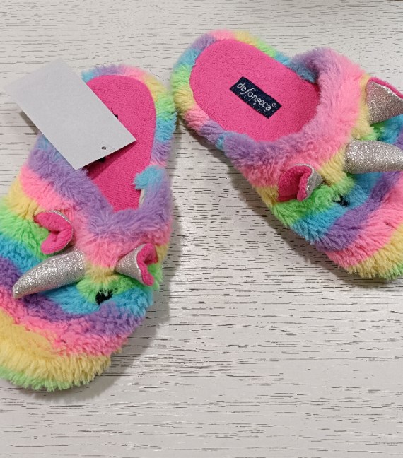 PANTOFOLE UNICORNI TG 30/31