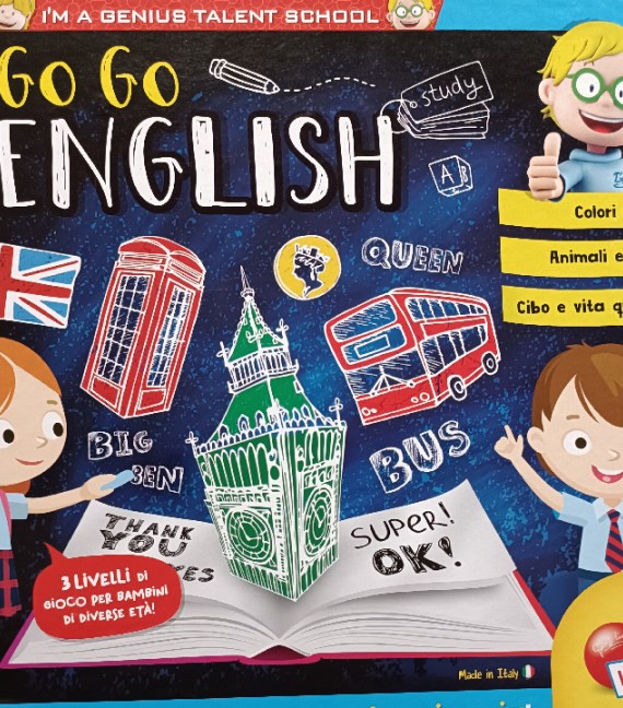 GIOCO SCATOLA GO GO ENGLISH