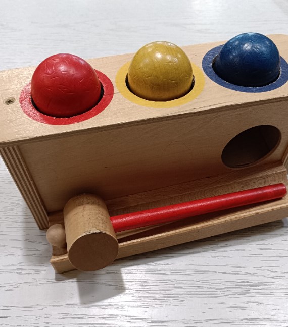 GIOCO PALLINE LEGNO