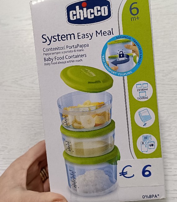 CONTENITORI CHICCO EASY MEAL CHICCO