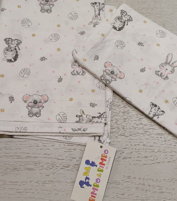 LENZUOLO+COPRIGUANCIALE CULLA