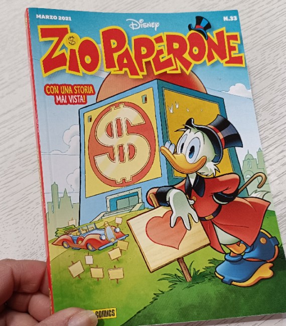 FUMETTO ZIO PAPAERONE NUOVO!