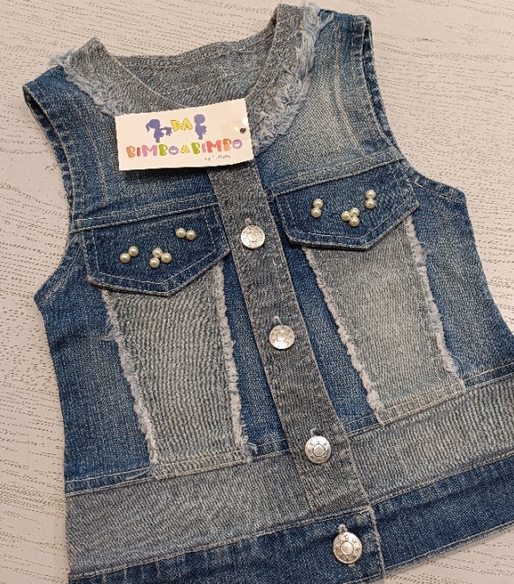 GILET JEANS 5/6 ANNI
