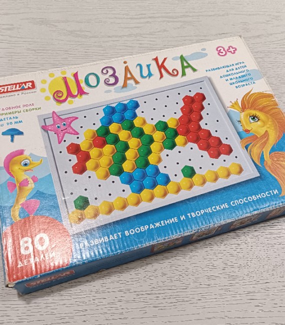 GIOCO SCATOLA MOSAICO