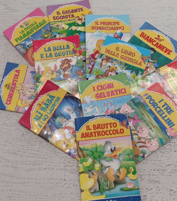12 LIBRINI FIABE