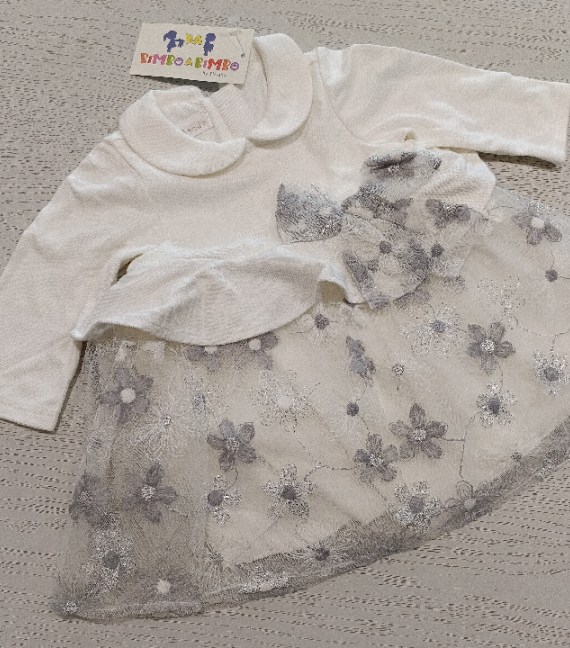 VESTITO CERIMONIA MINIBANDA 3 MESI