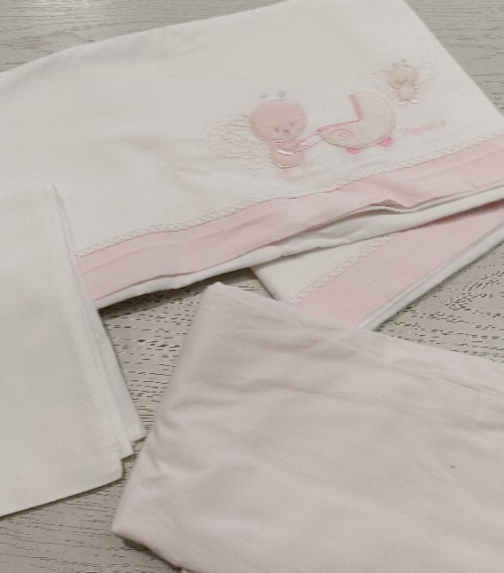 SET LENZUOLA LETTINO 3 P.ZI