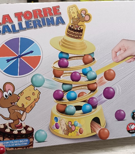 GIOCO SCATOLA LA TORRE BALLERINA