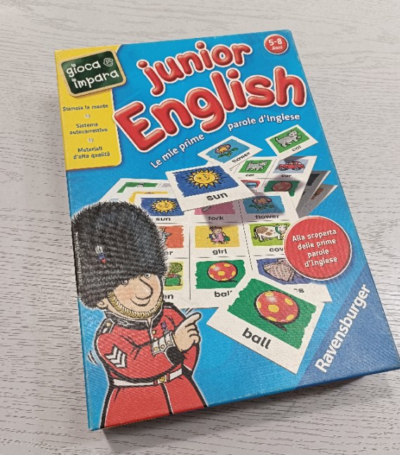 GIOCO SCATOLA JUNIOR ENGLISH