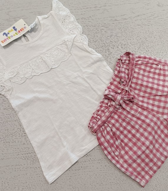 COMPLETO MAGLIA+PANTALONCINO 30/36 MESI