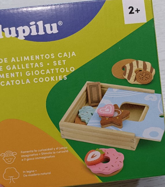 GIOCO ALIMENTI DI LEGNO