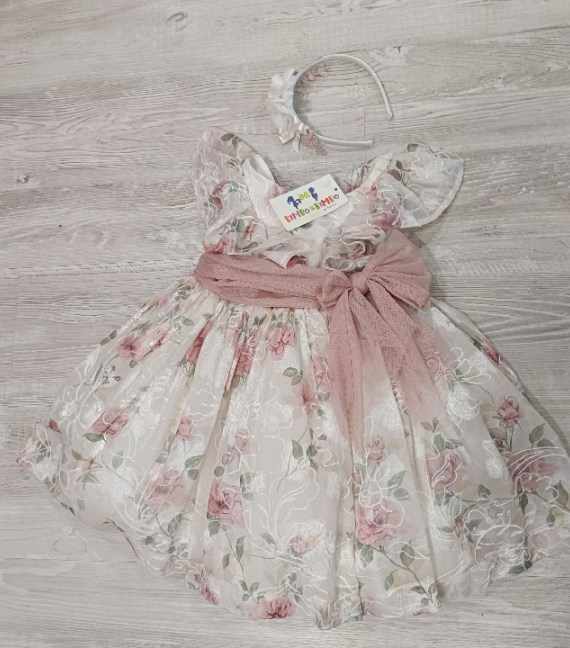 VESTITO CERIMONIA+PASSATA CAPELLI 4 ANNI