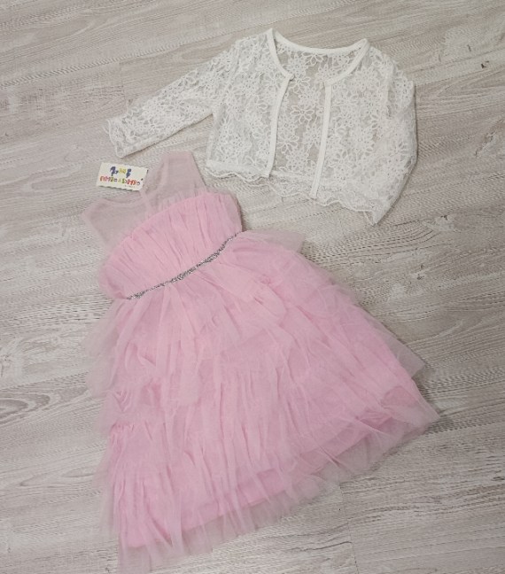 VESTITO CERIOMNIA+COPRISPALLE 6 ANNI