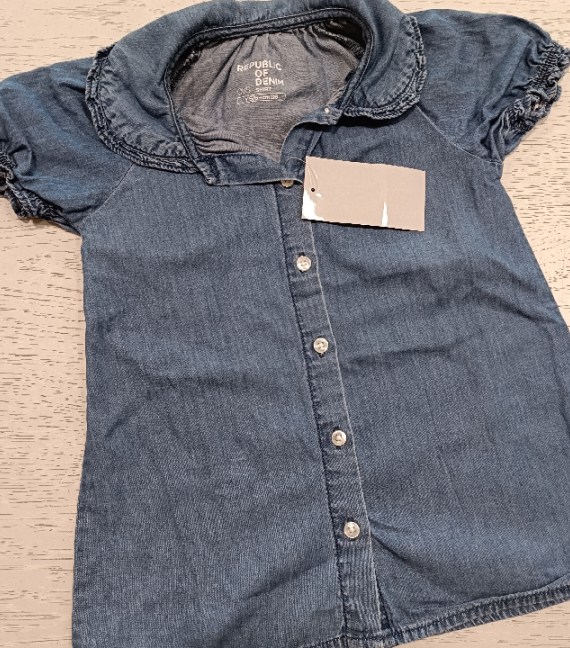 CAMICIA JEANS 5/6 ANNI