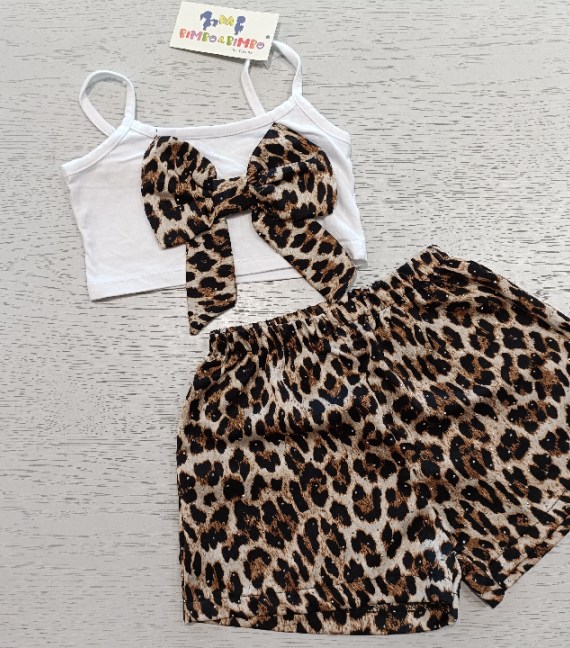 COMPLETO CANOTTA+PANTALONCINO 3 ANNI