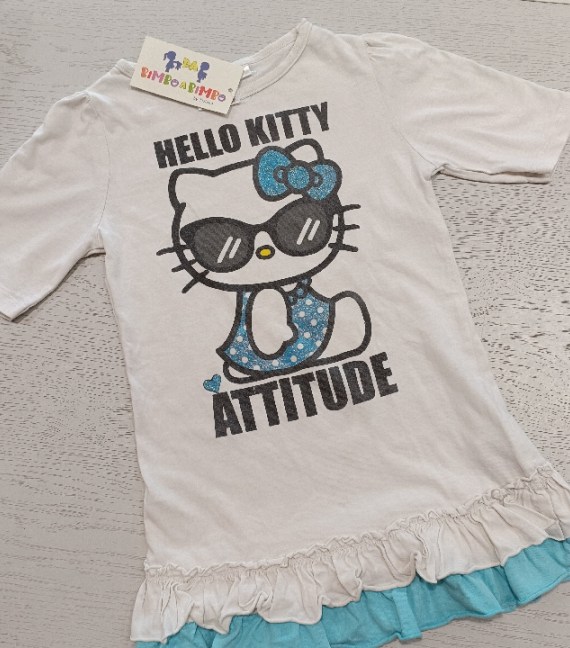 MAGLIA HELLO KITTY 8 ANNI