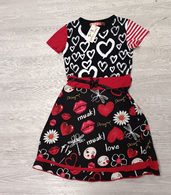 VESTITO DESIGUAL 11/12 ANNI
