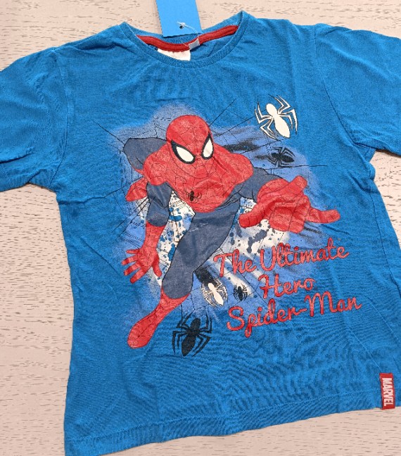 MAGLIA SPIDER MAN 8 ANNI