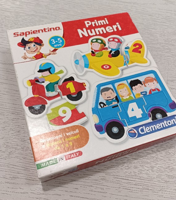 GIOCO SAPIENTINO I PRIMI NUMERI