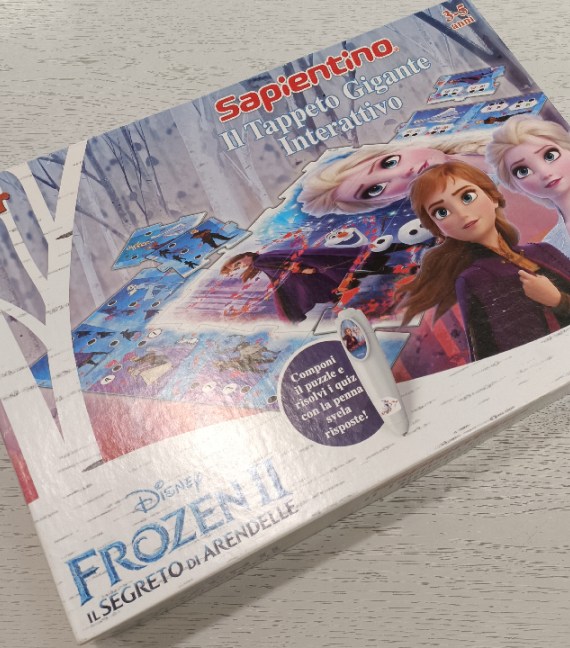 TAPPETO GIGANTE INTERATTIVO FROZEN