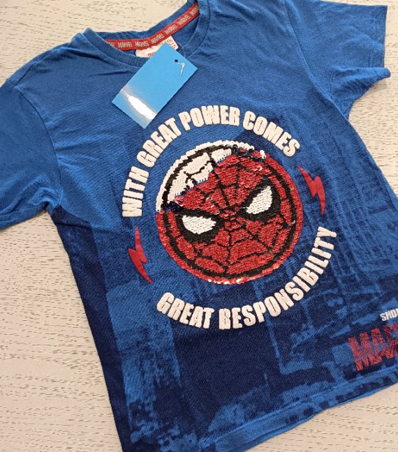 MAGLIA SPIDER MAN 4/5 ANNI