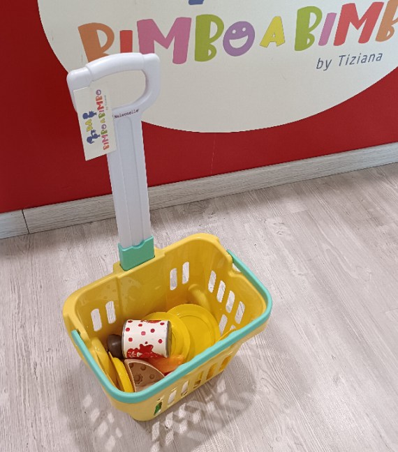CARRELLO SUPER MARKET+ACCESSORI
