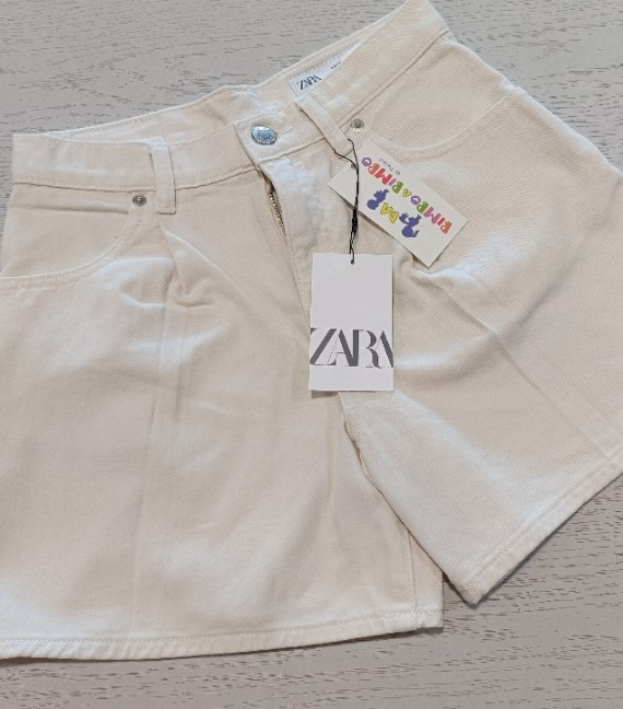 PANTALONCINO ZARA 11/12 ANNI NUOVO!