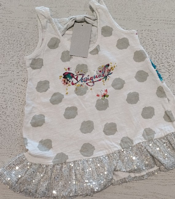 VESTITO DESIGUAL 2 ANNI