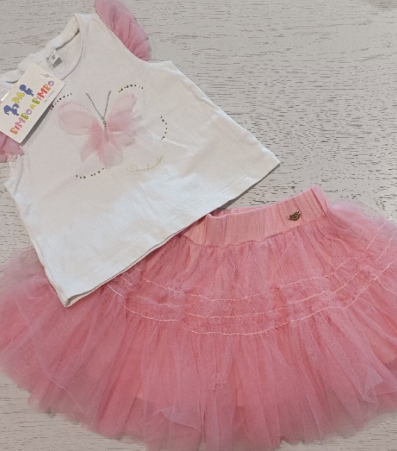 COMPLETO MAGLIA+GONNA SARABANDA 18 MESI