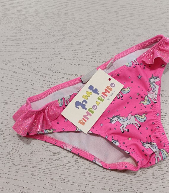 COSTUME MUTANDINA UNICORNI 3/4 ANNI