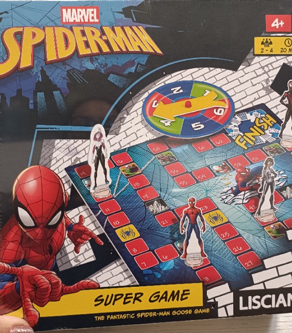 GIOCO SCATOLA SPIDERMAN NUOVO!