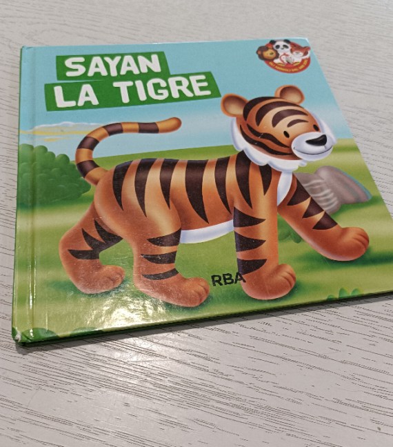 LIBRO SAYAN LA TIGRE