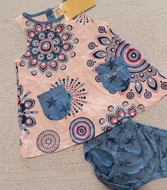 VESTITO DESIGUAL  6 MESI