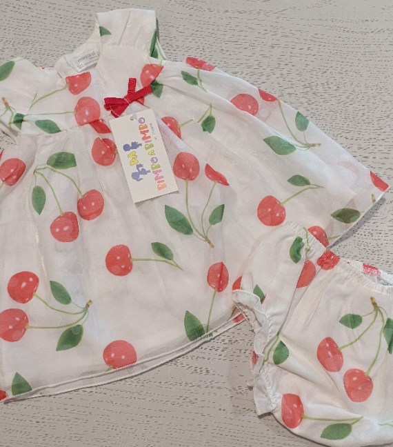 VESTITO+COPRIPANNOLONE MAYORAL 2/4 ANNI