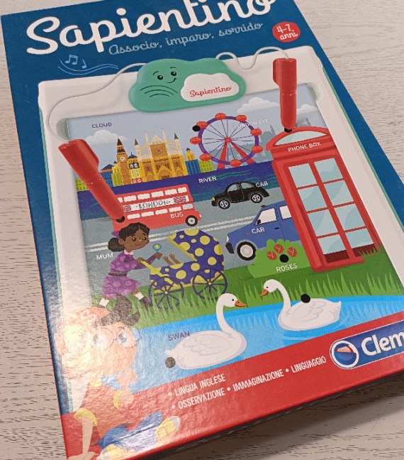 GIOCO SAPIENTINO INGLESE 4/7 ANNI