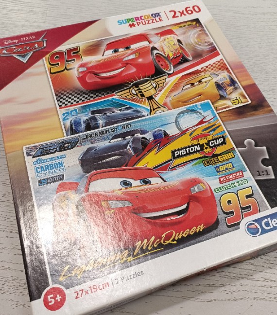 PUZZLE CARS P.ZI 60X2