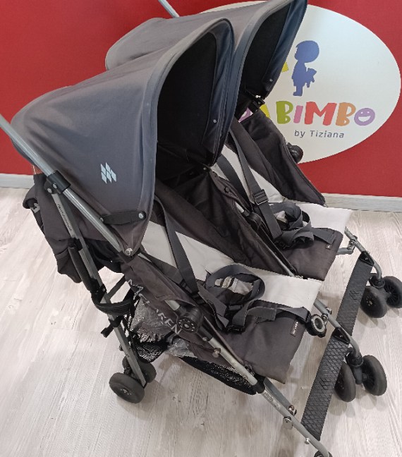 PASSEGGINO GEMELLARE MACLAREN