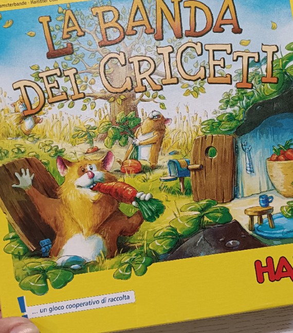 GIOCO SCATOLA LA BANDA DEI CRICETI